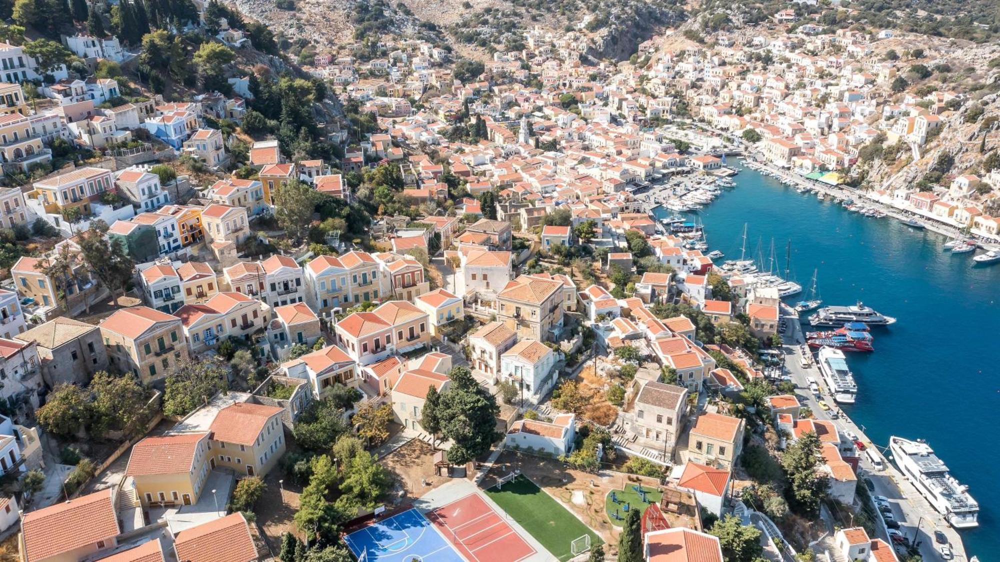 Villa Galini Kali Strata Symi Exterior foto