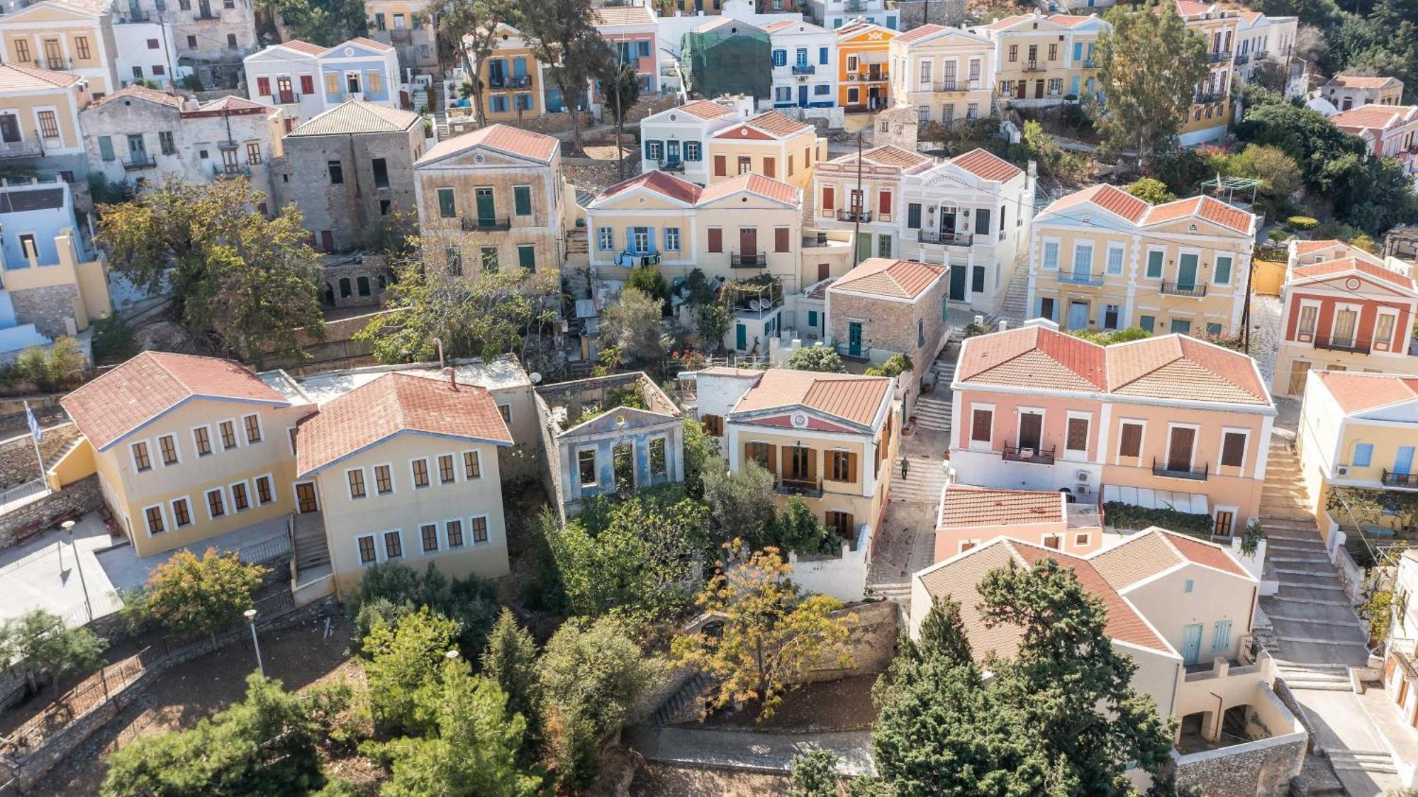 Villa Galini Kali Strata Symi Exterior foto