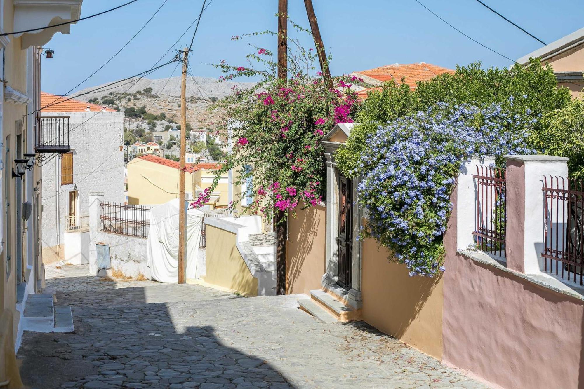 Villa Galini Kali Strata Symi Exterior foto