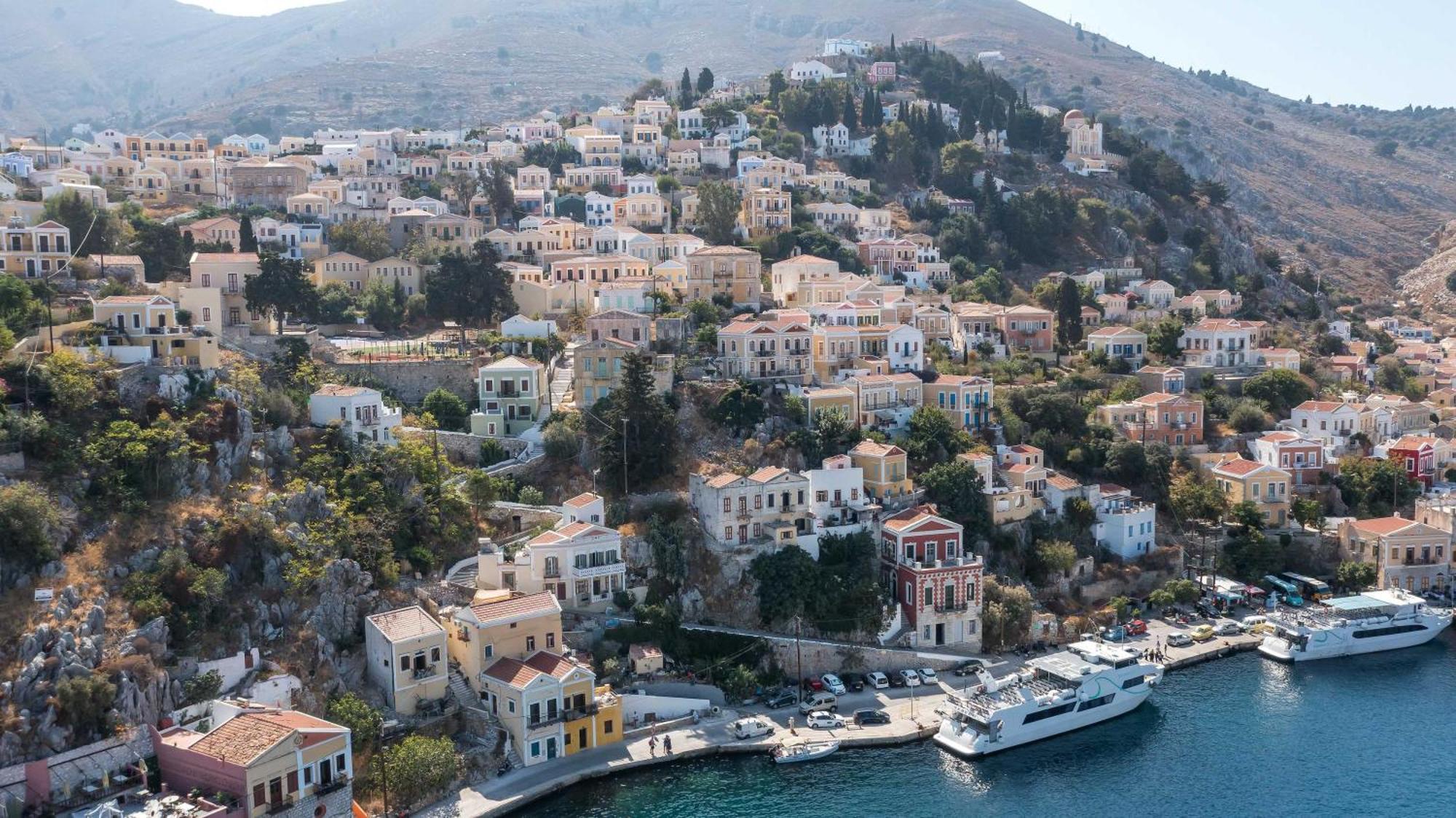Villa Galini Kali Strata Symi Exterior foto