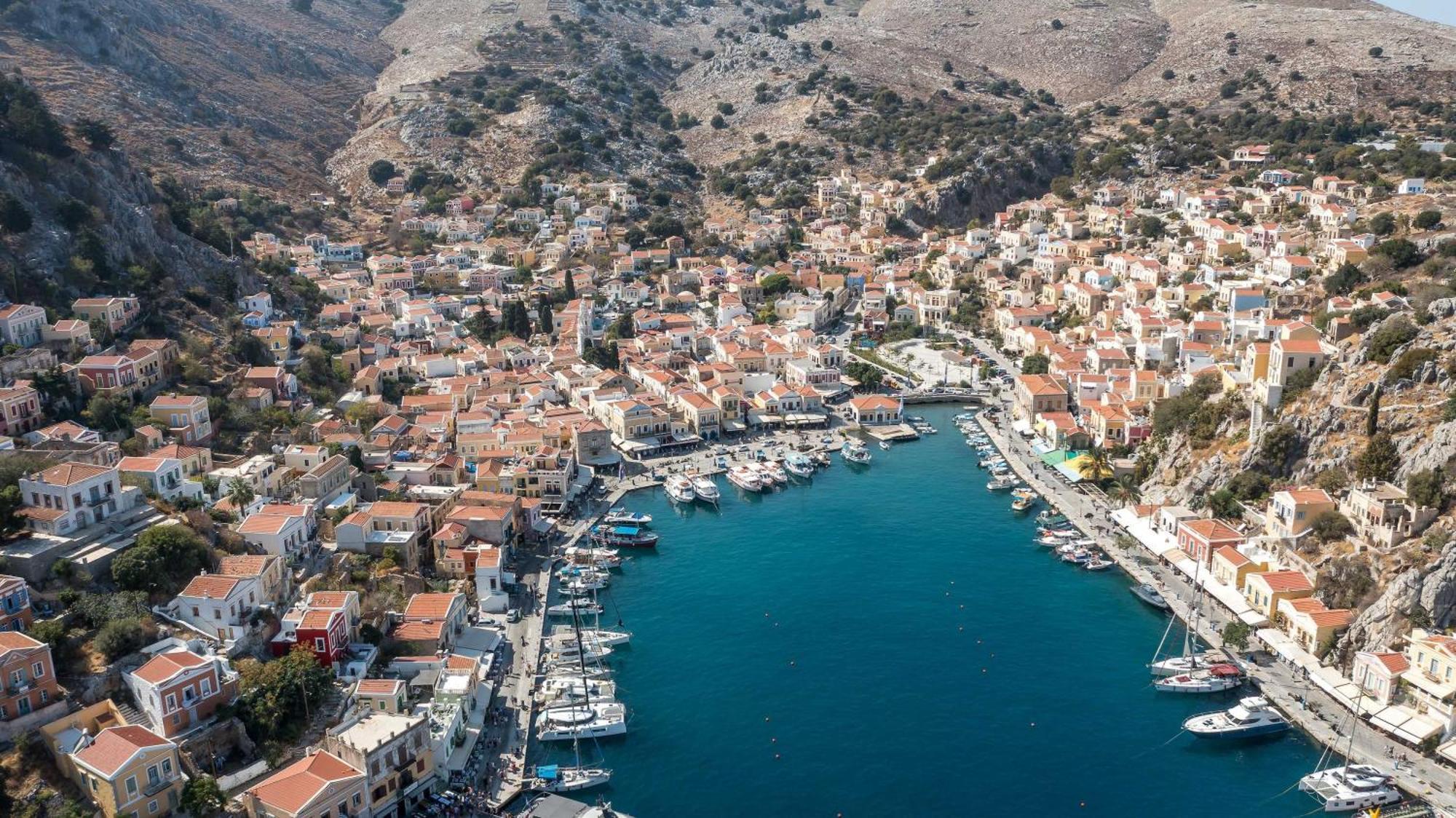 Villa Galini Kali Strata Symi Exterior foto