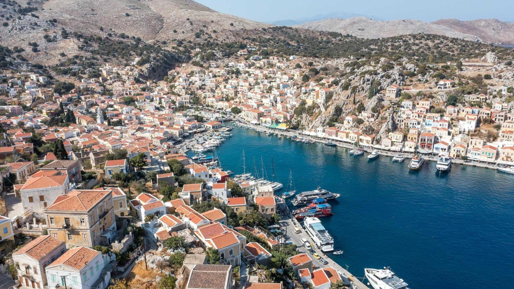 Villa Galini Kali Strata Symi Exterior foto