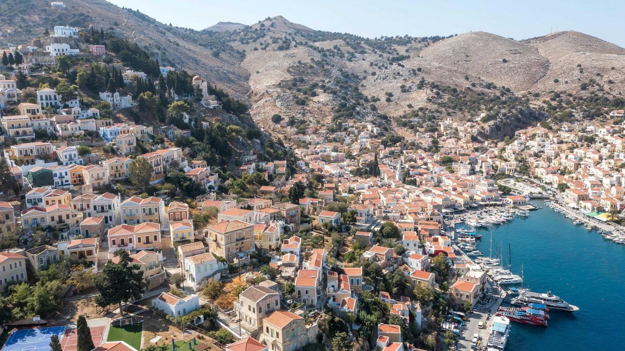 Villa Galini Kali Strata Symi Exterior foto